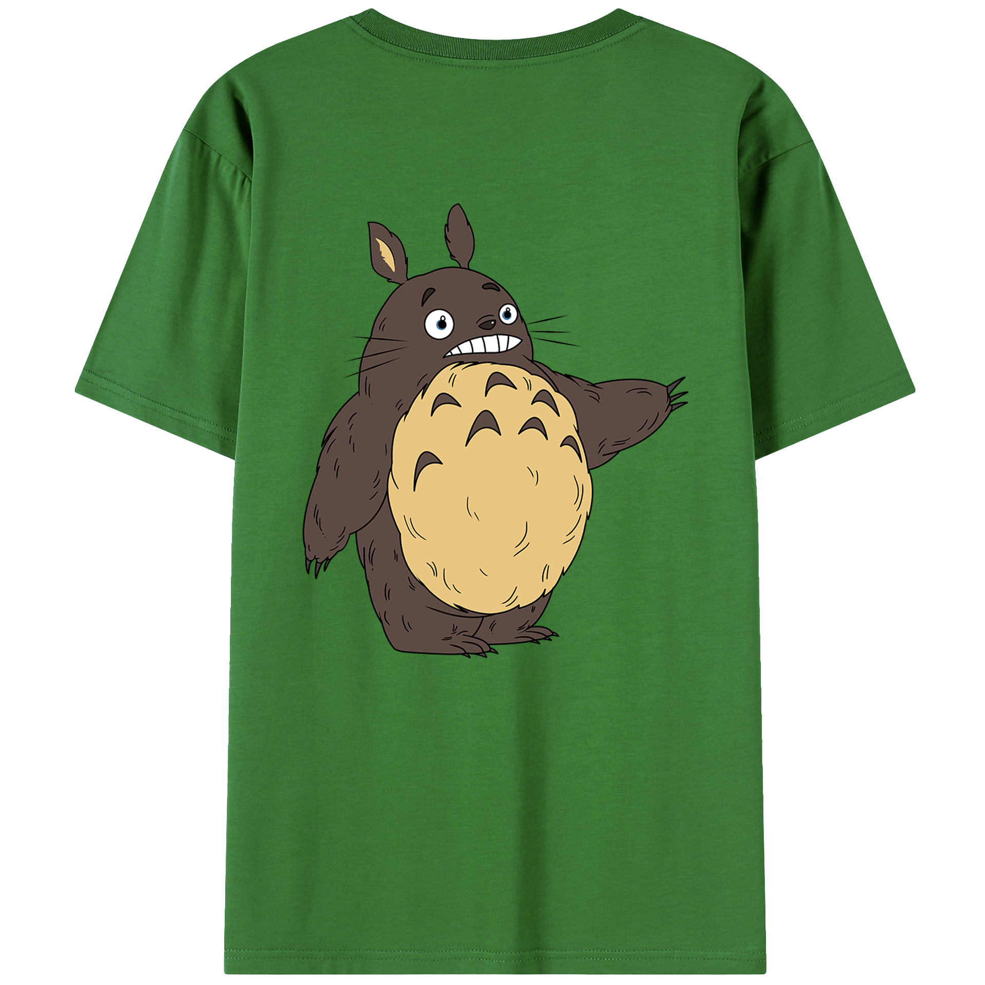 （画像用） となりのトトロ 草壁メイ 草壁サツキ My Neighbor Totoro Satsuki Kusakabe Mei Kusakabe レディース半袖Tシャツ(バックプリント)